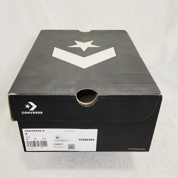 CONVERSE Chuck Taylor Alll Star "Frog Garden" High-Top Sneaker- Egret- Sz:3YOUTH - Picture 3 of 13